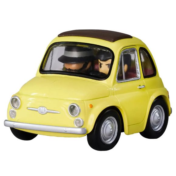 (PRE-ORDER: JUL 2027) Takara Tomy Lupin III The Castle of Cagliostro Q VILLAGE QV-08 Fiat 500 Set