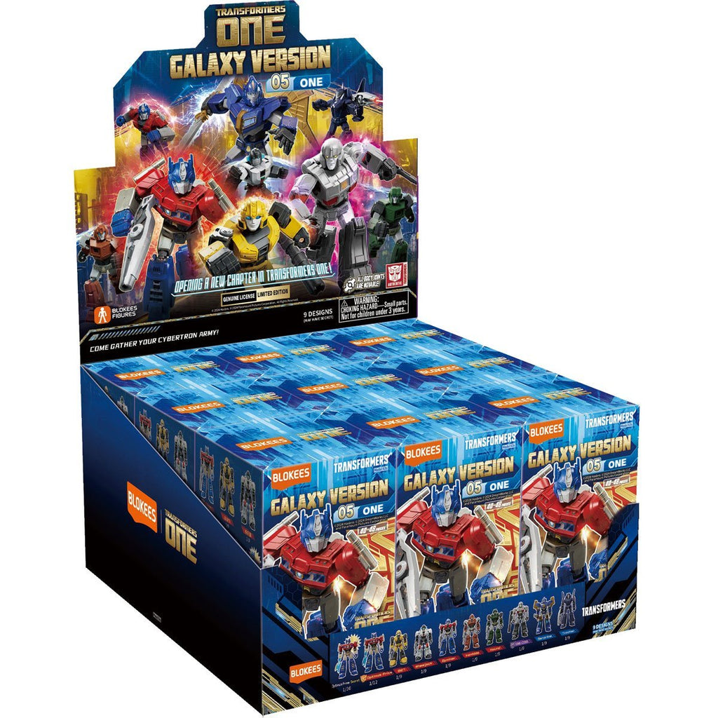 Blokees Transformers Galaxy 05: Transformers ONE Movie Complete Set (Box of 9 Individually Boxed)