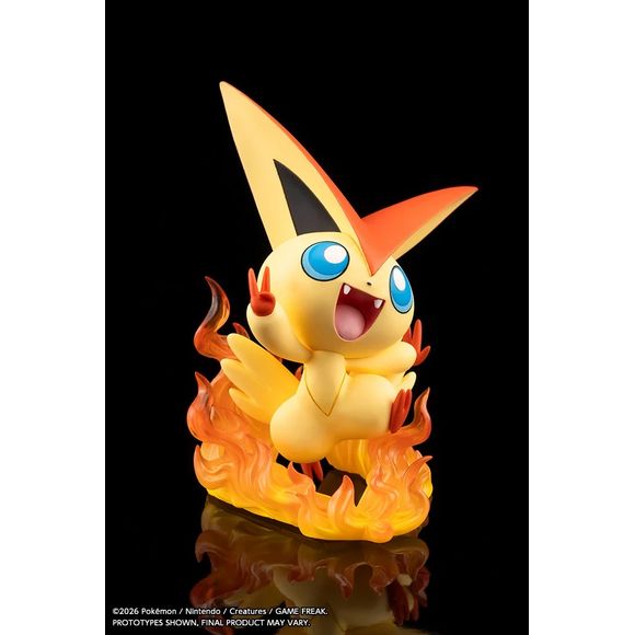 (PRE-ORDER: APR 2027) Kotobukiya Pokemon Hilbert with Victini ARTFX J Figure Statue
