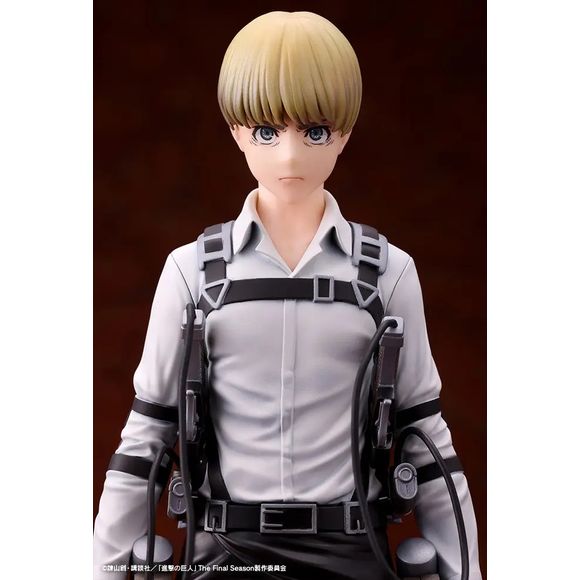 (PRE-ORDER: AUG 2027) Kotobukiya Attack on Titan The Final Season Armin Arlert OSHI WORKS Figure
