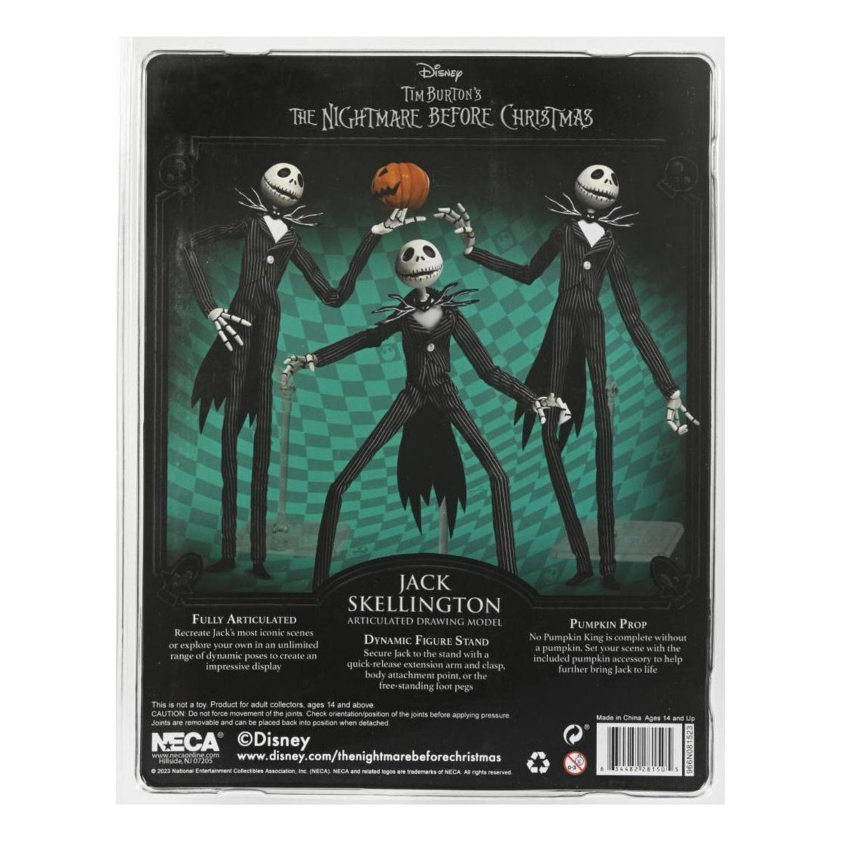 NECA The Nightmare Before Christmas Jack Skellington
