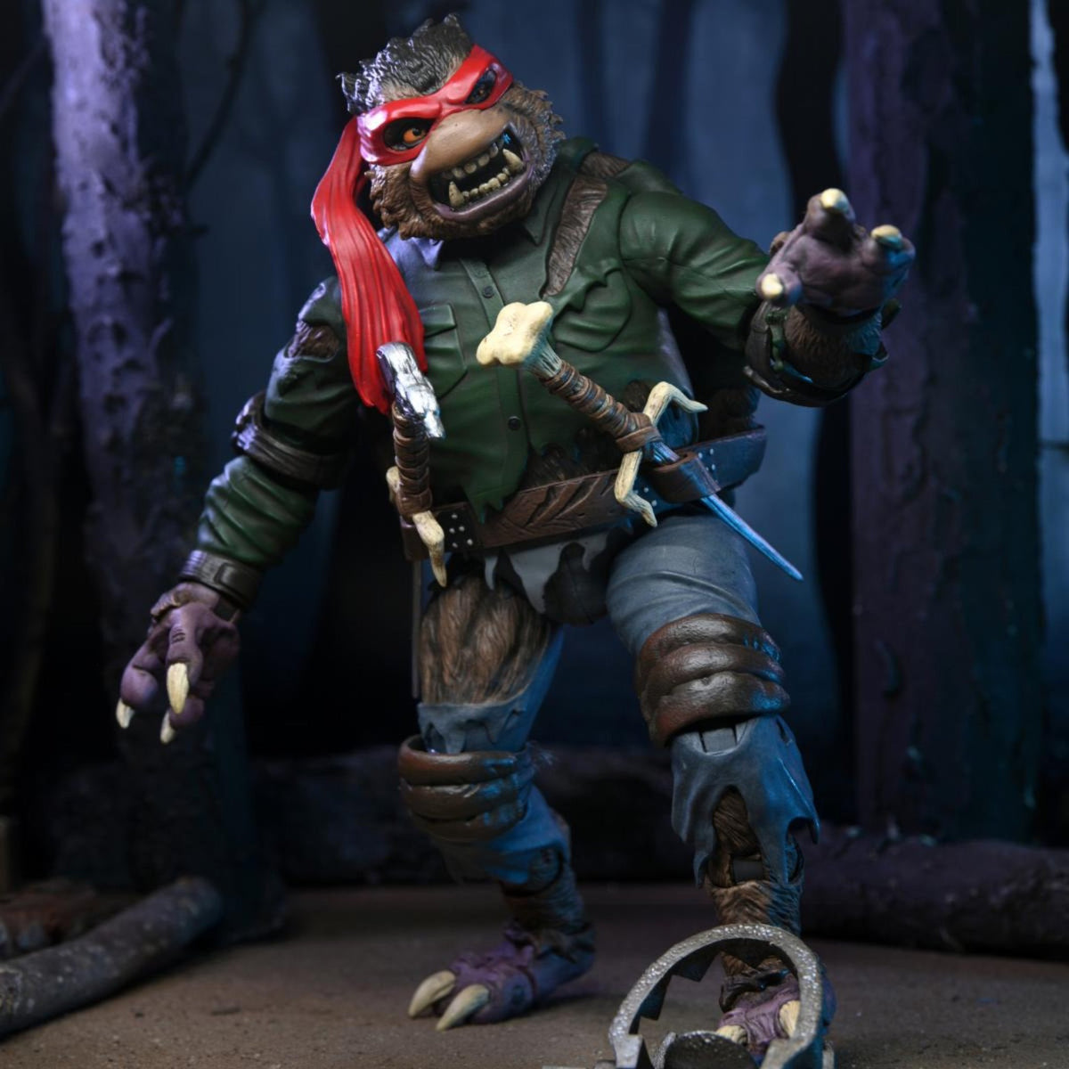NECA Universal Monsters Teenage Mutant Ninja Turtles Raphael as the Wolfman