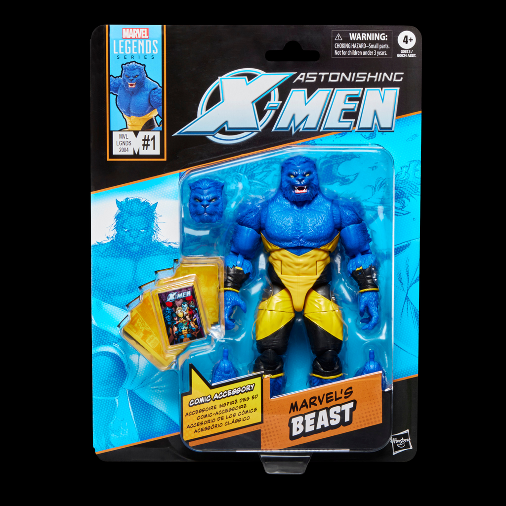 Marvel Legends Series Beast (Astonishing X-Men #1 Mini-Comic)