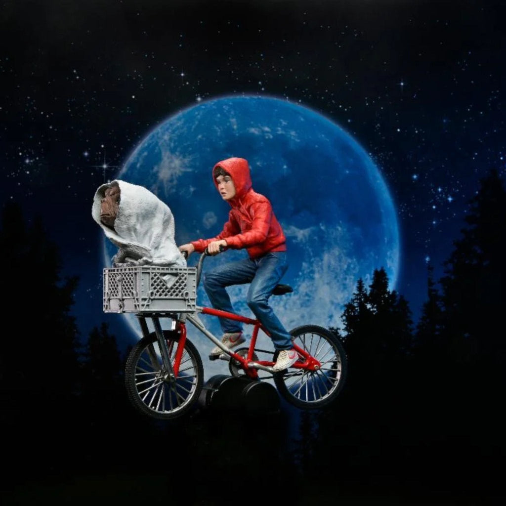 NECA 40th Anniversary Elliot & E.T. on Bicycle