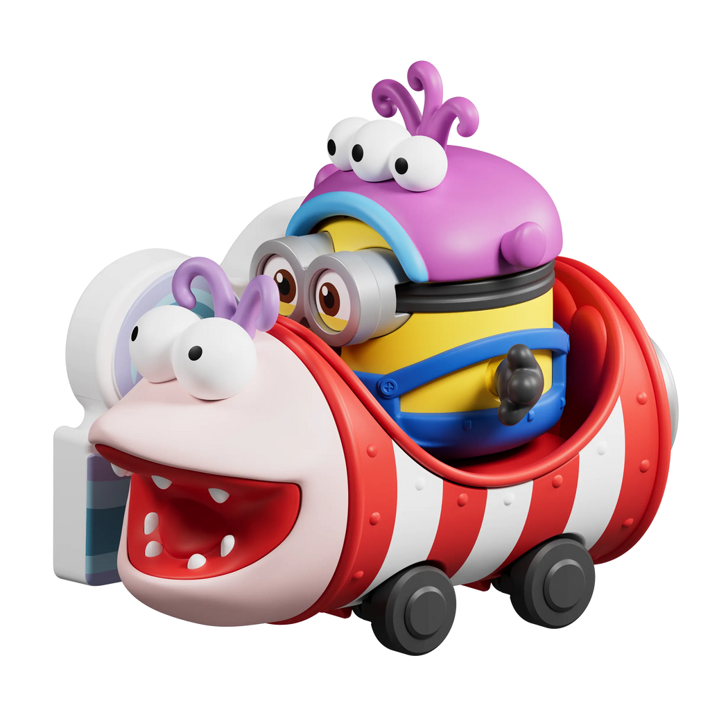 Blokees Minions daadoos Nest Series 01: Super Silly Fun Land Ride (Box of 6 Individually Boxed)