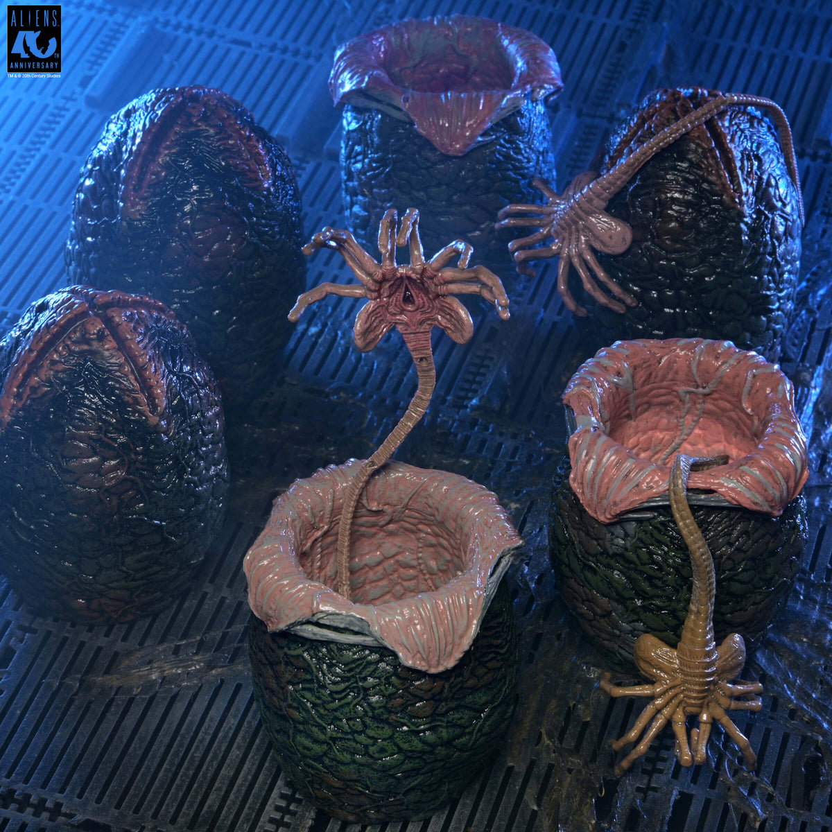 NECA Aliens 40th Anniversary Carton of Alien Eggs 6-Pack Accessory Pack