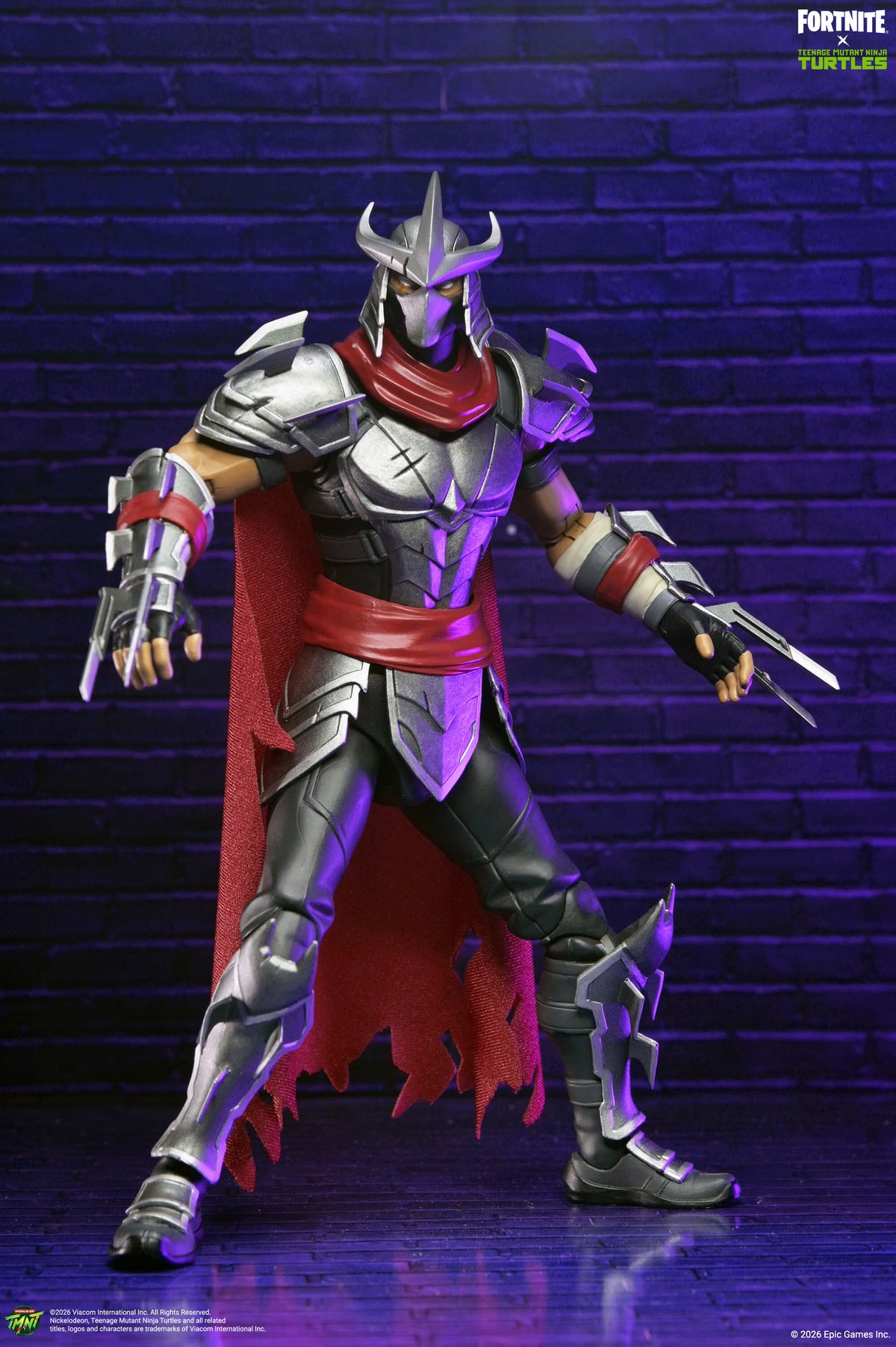 NECA Teenage Mutant Ninja Turtles X Fortnite Shredder