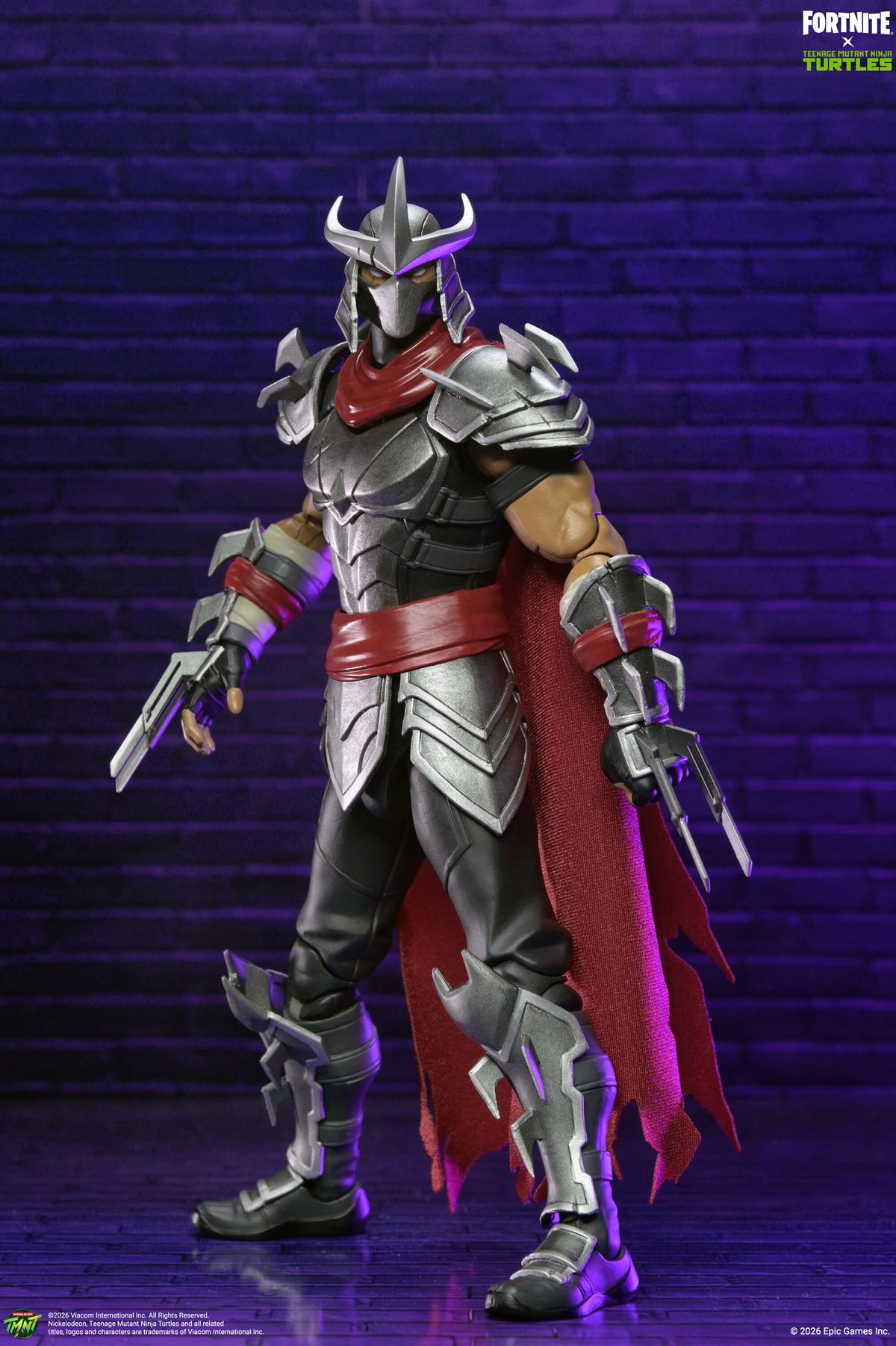 NECA Teenage Mutant Ninja Turtles X Fortnite Shredder