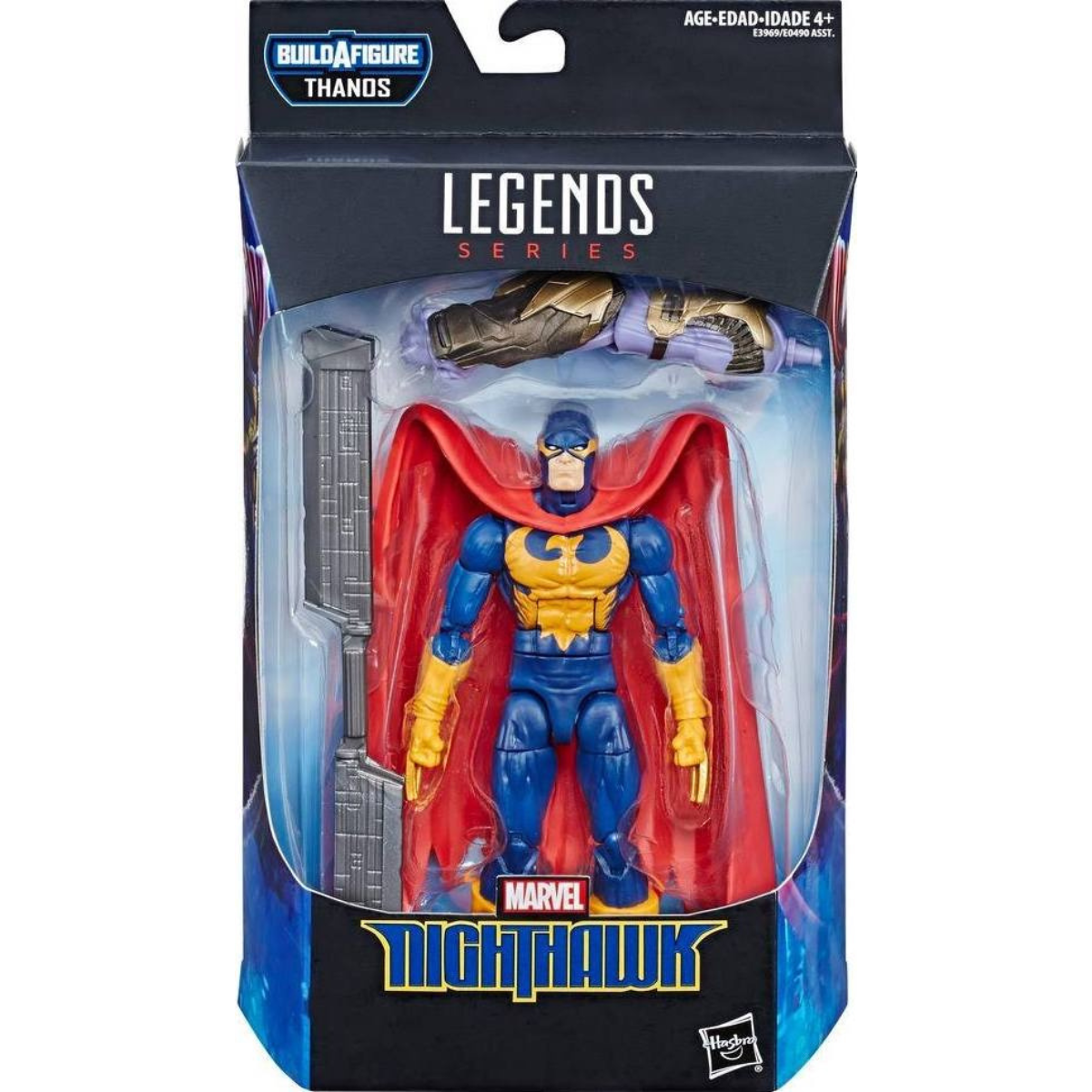 Marvel Legends Nighthawk (Thanos Battle Armor BAF) - Pre-Owned / In Box