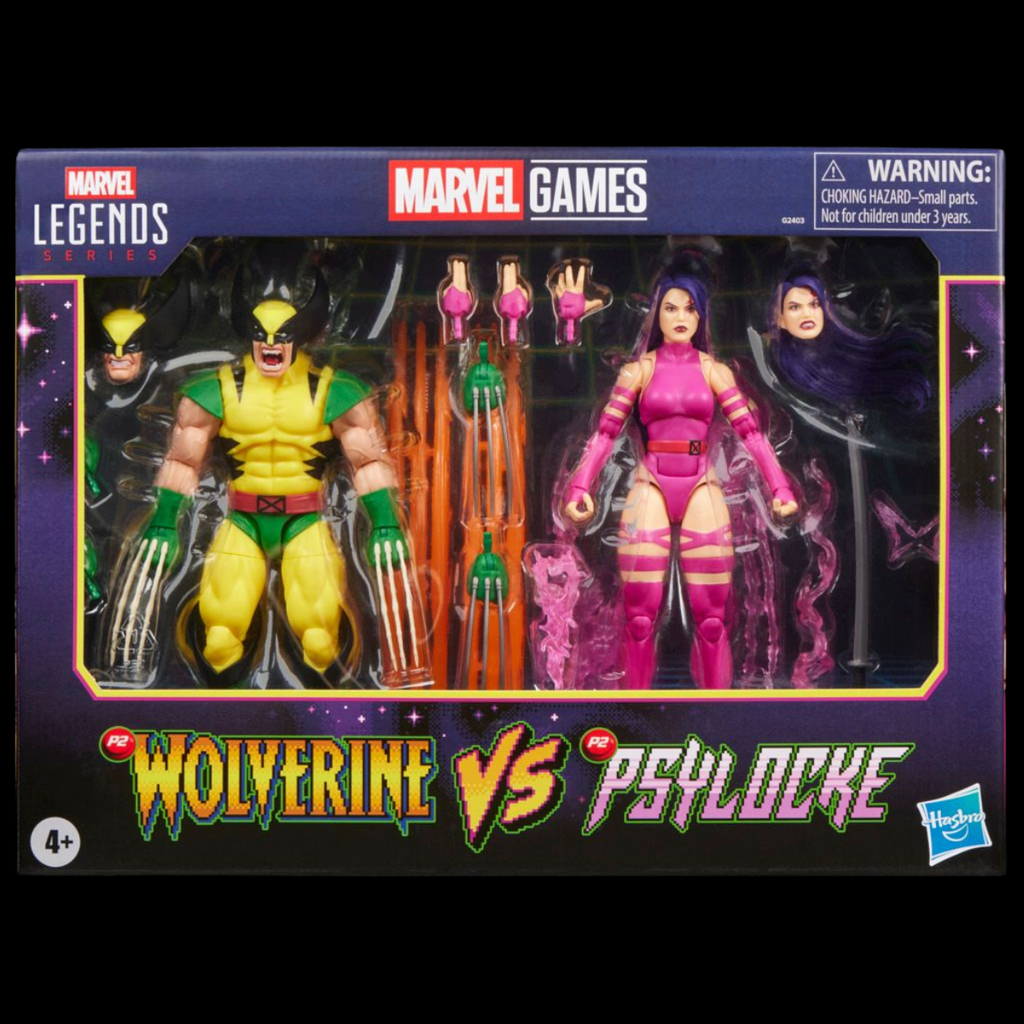 Marvel Legends Series Gamerverse Wolverine & Psylocke 2-pack