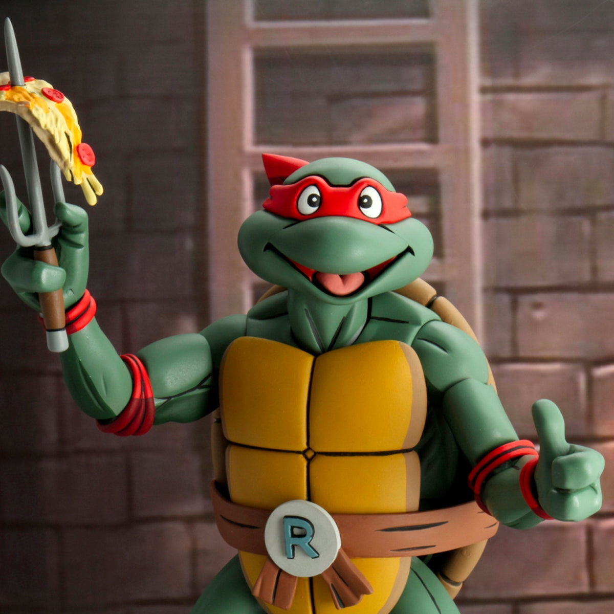 NECA Quarter Scale Teenage Mutant Ninja Turtles Animated Series Raphael (1:4 Scale)
