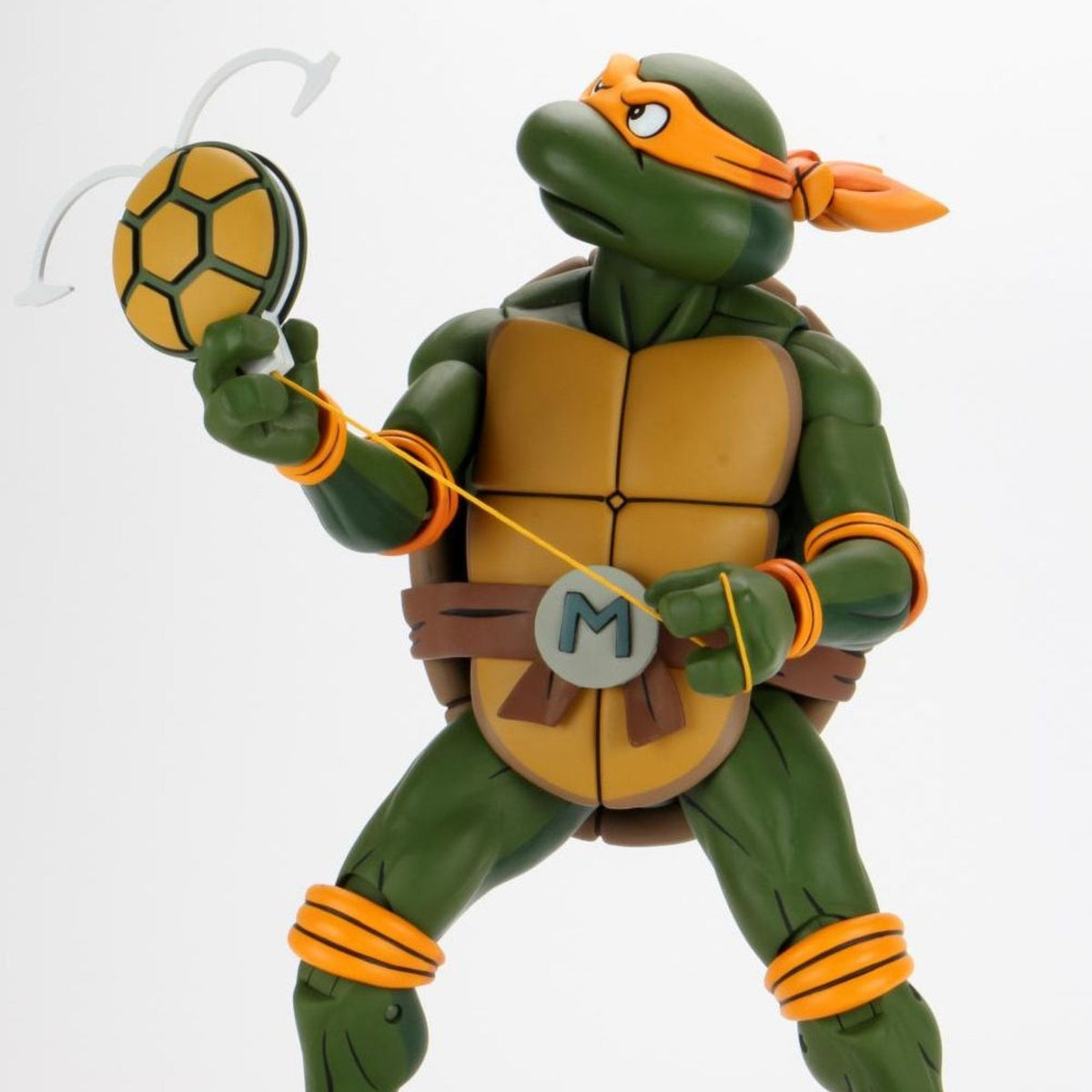 NECA Quarter Scale Teenage Mutant Ninja Turtles Animated Series (1:4 Scale) Michelangelo