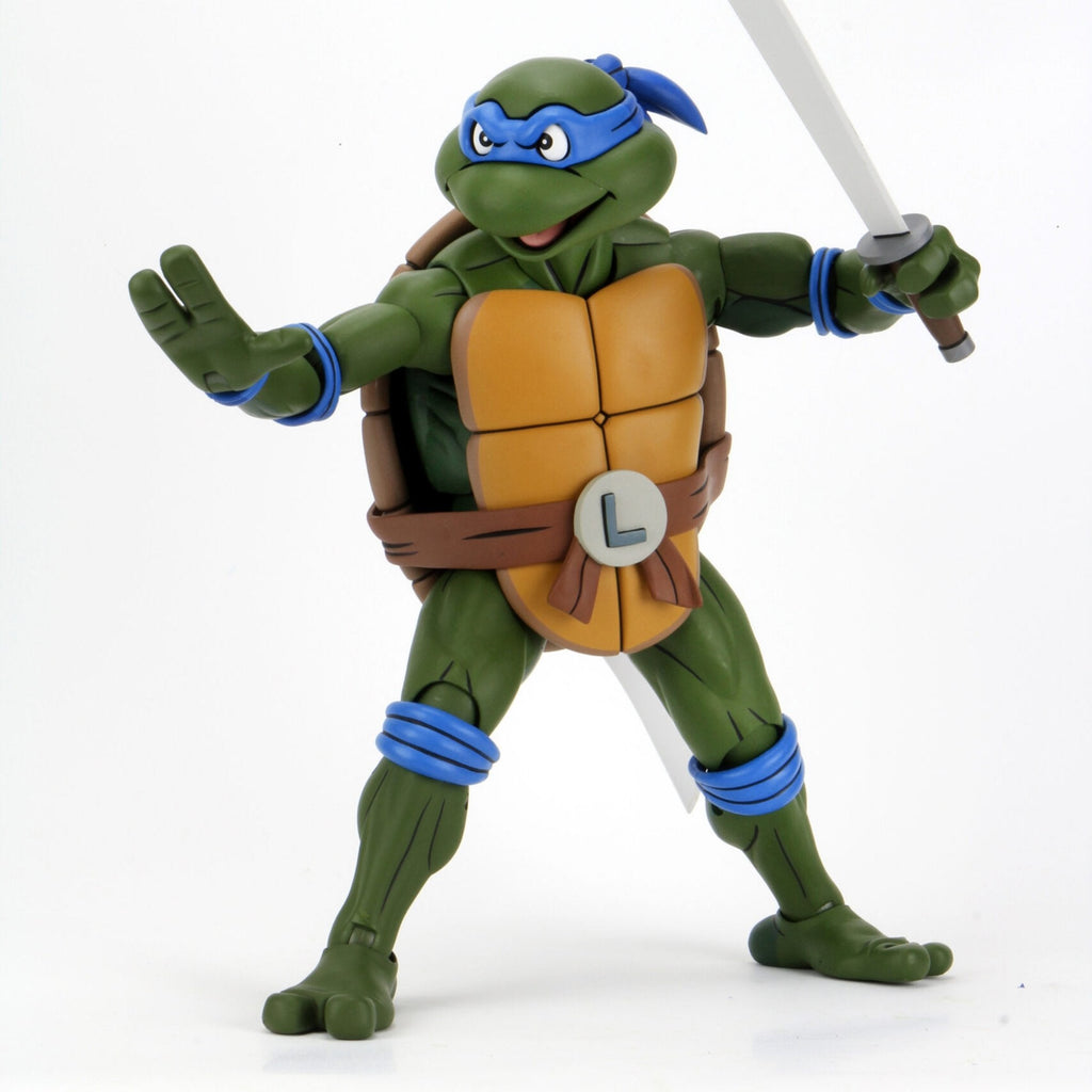 NECA Quarter Scale Teenage Mutant Ninja Turtles Animated Series Leonardo (1:4 Scale)
