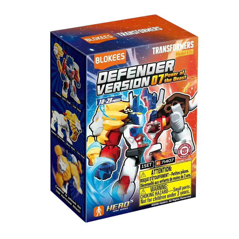 Blokees Transformers Defender 07: Power of the Beast (Box of 12 Individually Boxed)