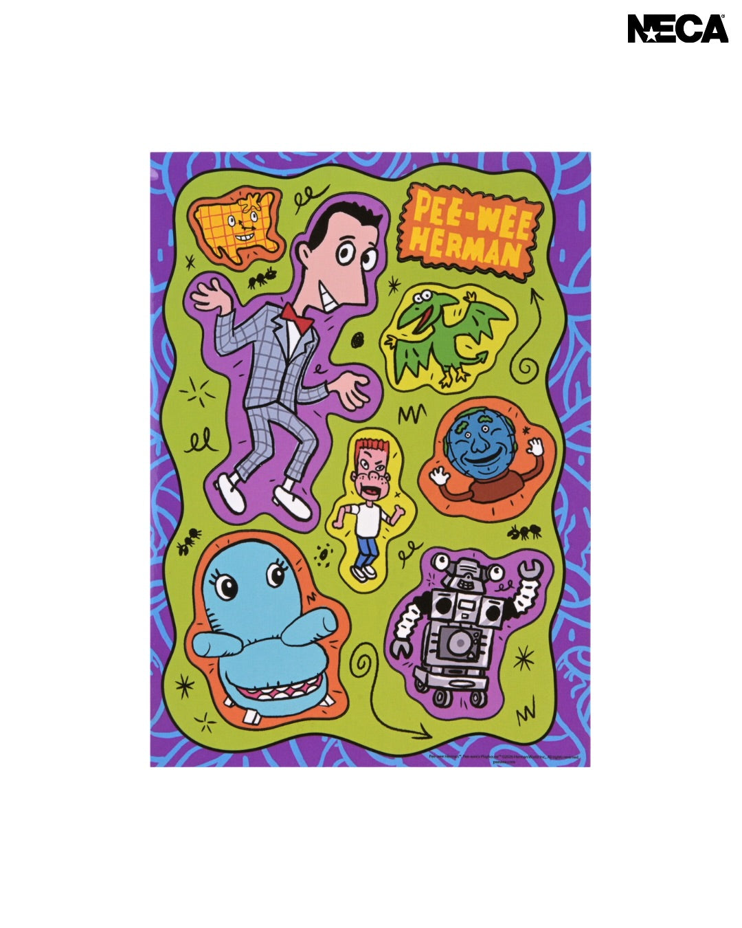 NECA Ultimate Pee-wee Herman & Pals