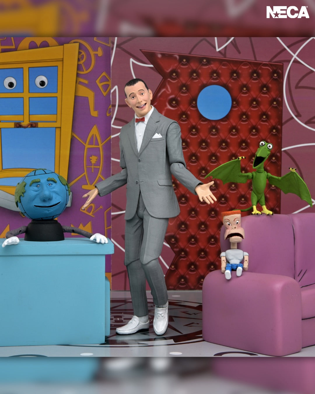 NECA Ultimate Pee-wee Herman & Pals