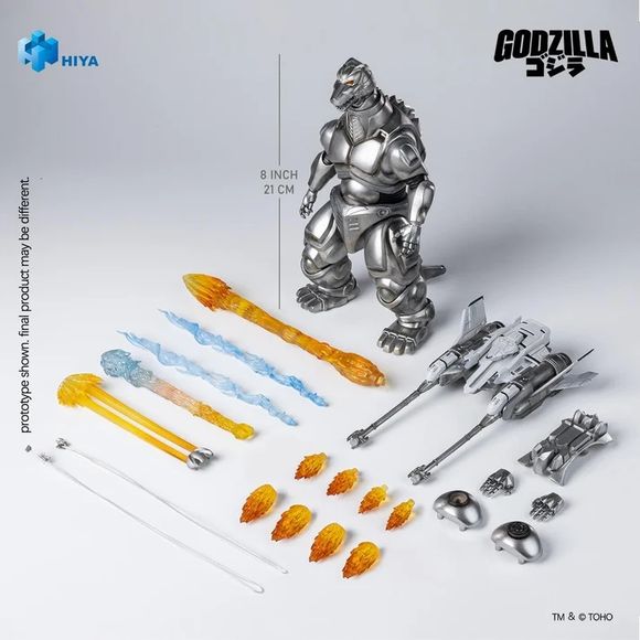 (PRE-ORDER: AUG 2027) HIYA Exquisite Basic Godzilla vs. Mechagodzilla II (1993) Super Mechagodzilla Action Figure