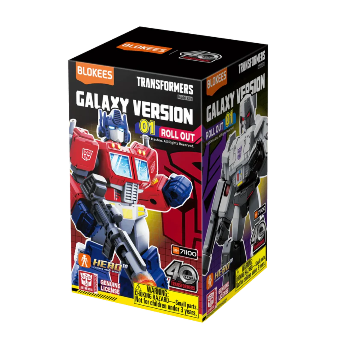 Blokees Transformers Galaxy 01: Roll Out (Single Random Blind Box)