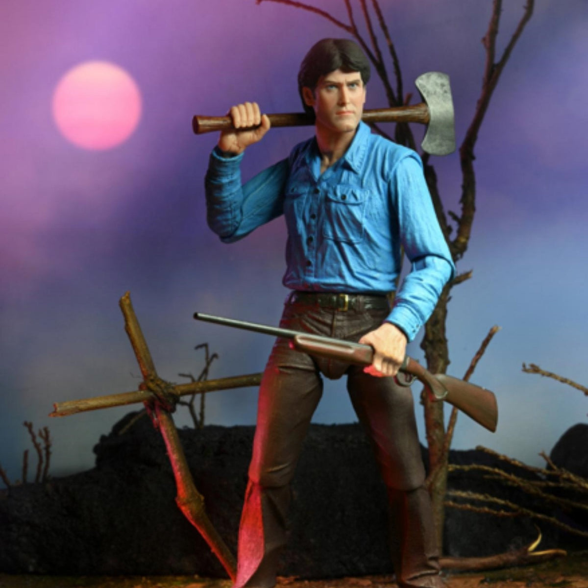 NECA Evil Dead 40th Anniversary Ultimate 7" Ash