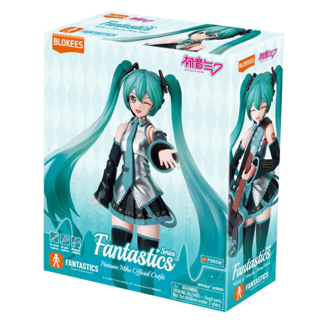 Blokees Fantastics Series 01 Hatsune Miku (Official Outfit)