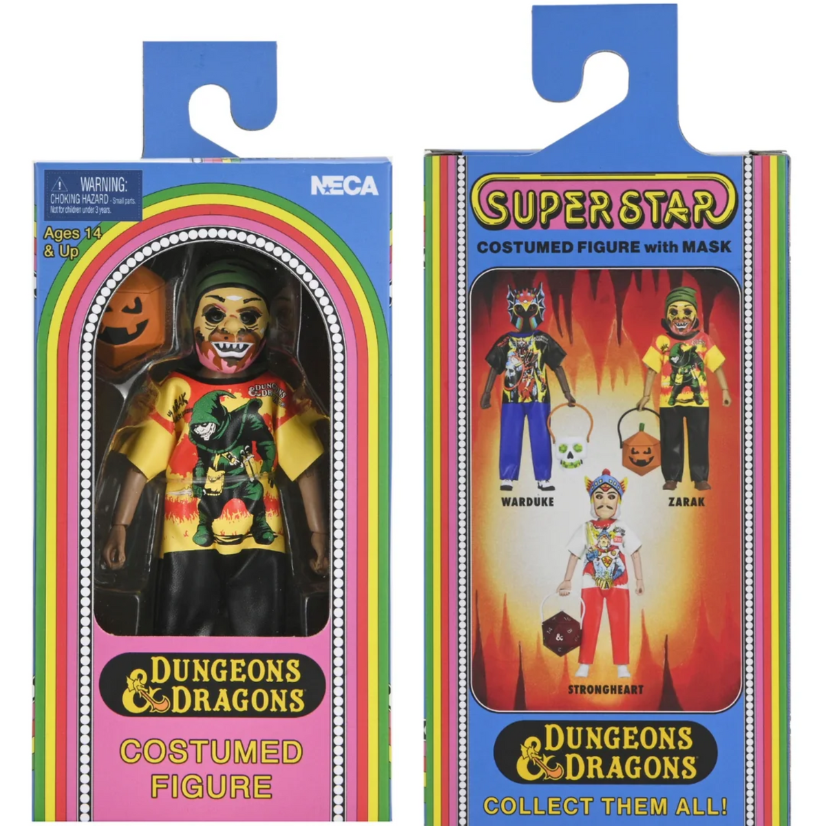 NECA Ben Cooper x Dungeons & Dragons Costume Collection Set of 3 (6" Clothed Figures)