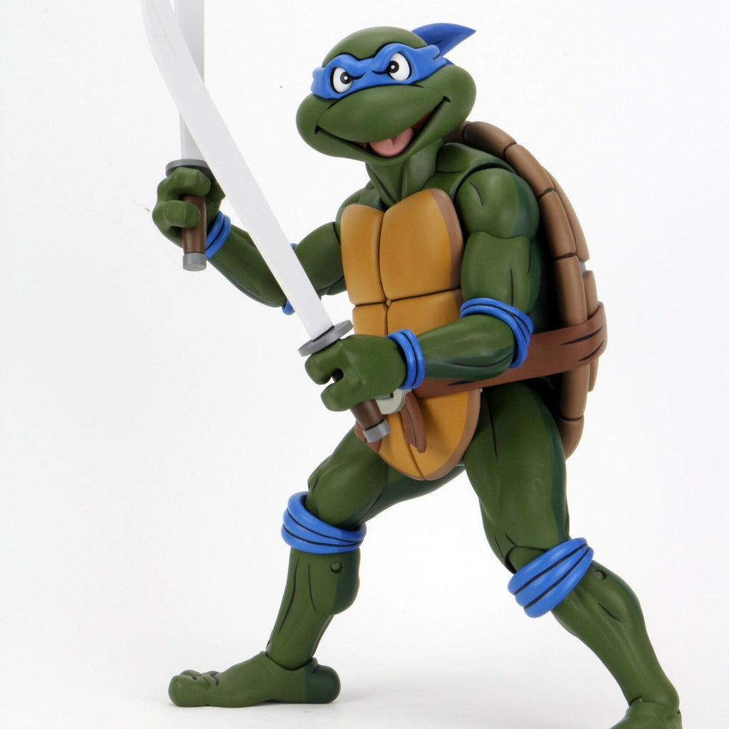 NECA Quarter Scale Teenage Mutant Ninja Turtles Animated Series Leonardo (1:4 Scale)