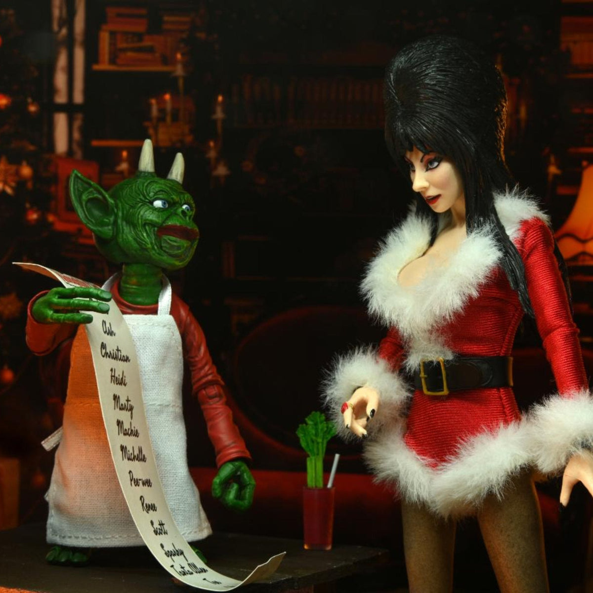NECA Elvira Very Scary Xmas (8" Scale)
