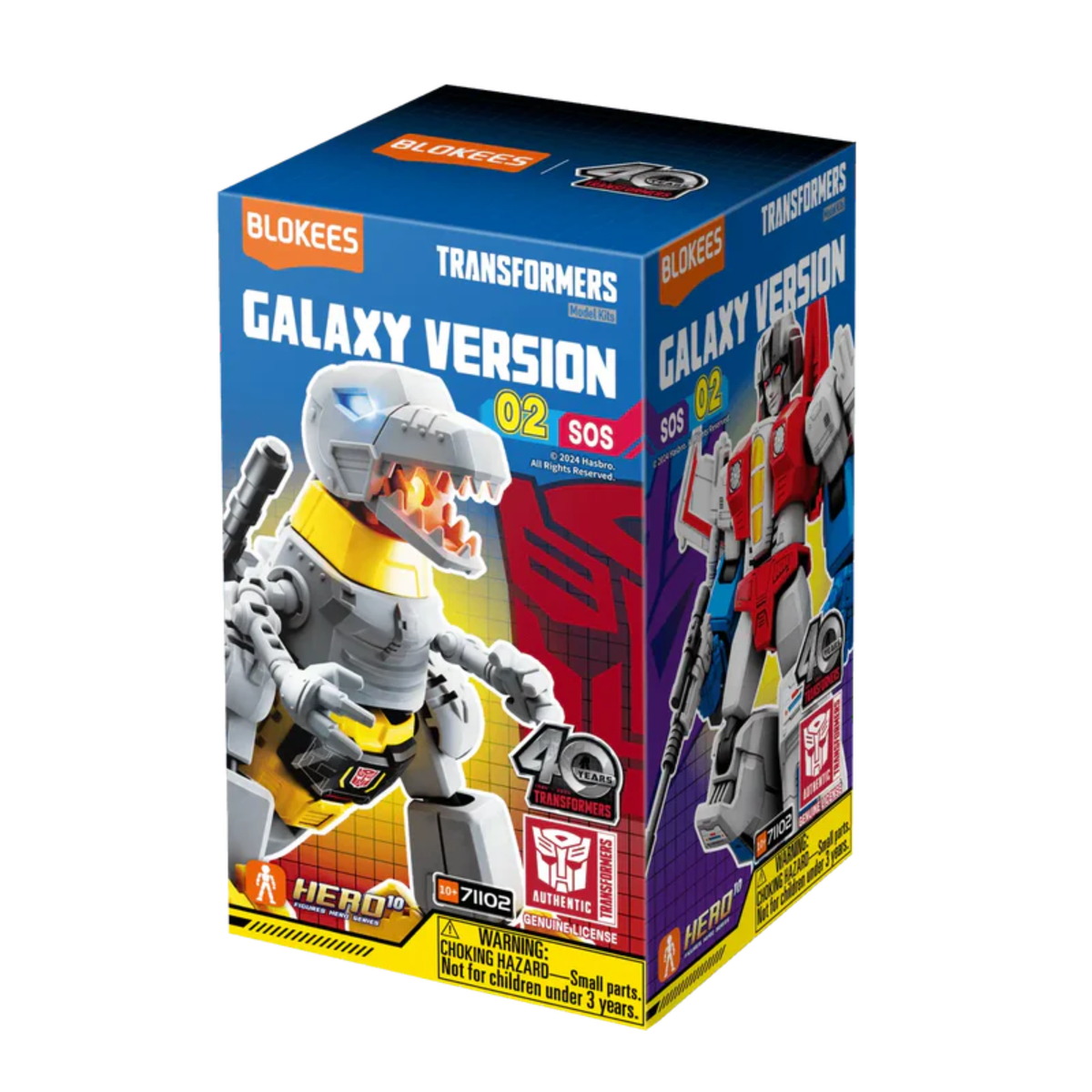 Blokees Transformers Galaxy 02: SOS (Single Random Blind Box)