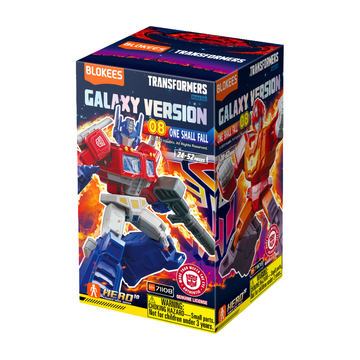 Blokees Transformers Galaxy 08: One Shall Fall  (Box of 9 Individually Boxed)