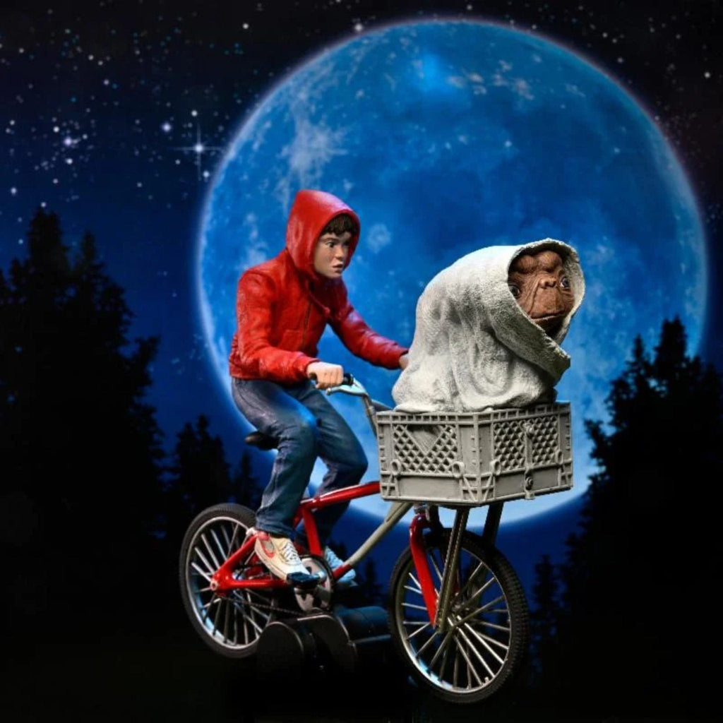 NECA 40th Anniversary Elliot & E.T. on Bicycle