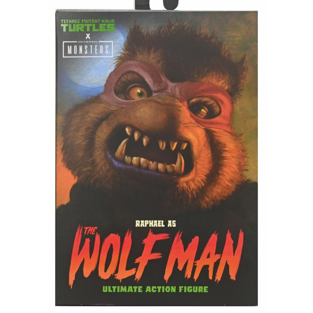 NECA Universal Monsters Teenage Mutant Ninja Turtles Raphael as the Wolfman