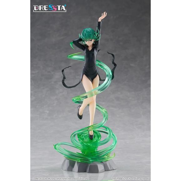 (PRE-ORDER: APR 2027) Taito One-Punch Man DRESSTA Terrible Tornado (Tatsumaki) Statue Figure