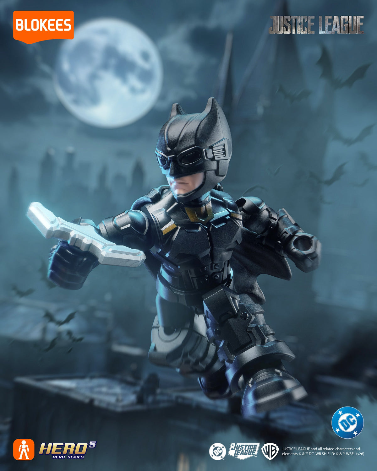 Blokees DC Defender Version 02: Justice League (Box Of 12 Individually Boxed)