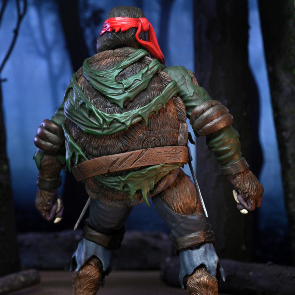 NECA Universal Monsters Teenage Mutant Ninja Turtles Raphael as the Wolfman