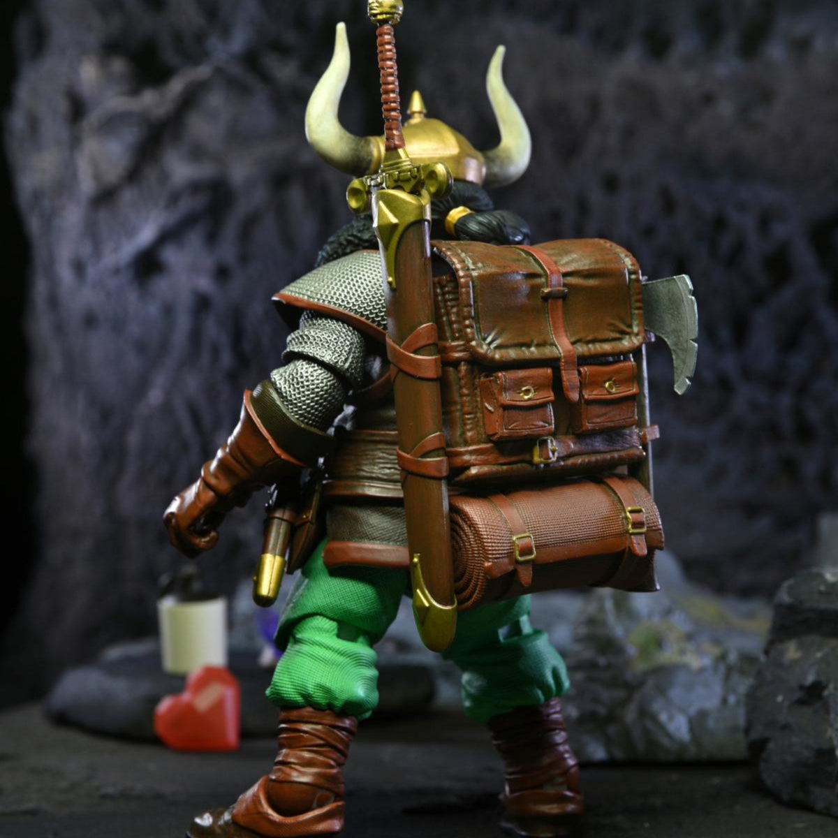 NECA Dungeons & Dragons Ultimate Elkhorn the Good Dwarf Fighter