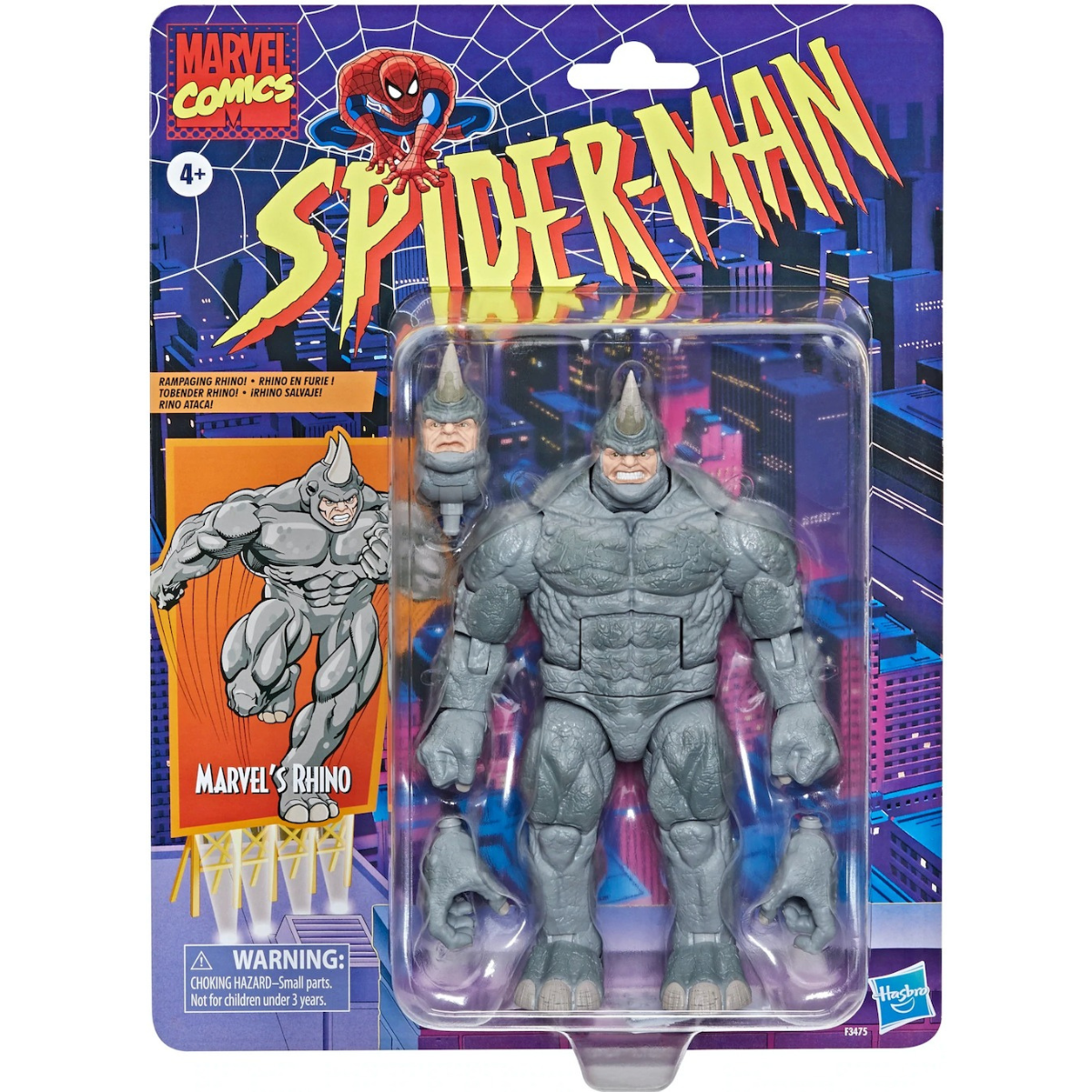 Marvel Legends Retro Rhino - Pre-Owned / In Box