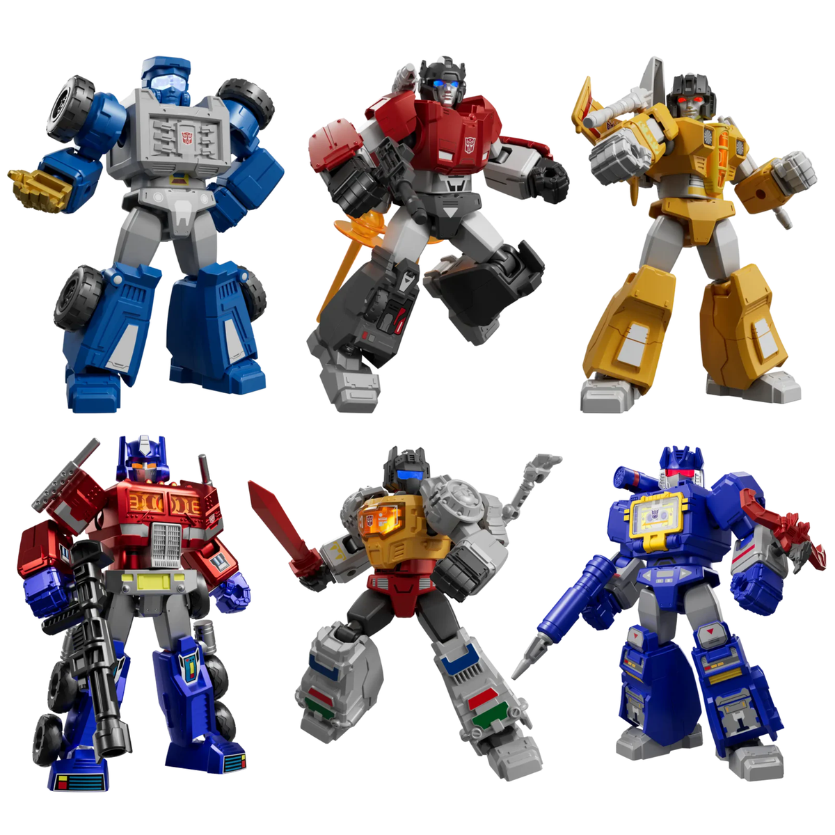 Blokees Transformers Shining Version 02 Shining 1985 (Box of 6 Individually Boxed)