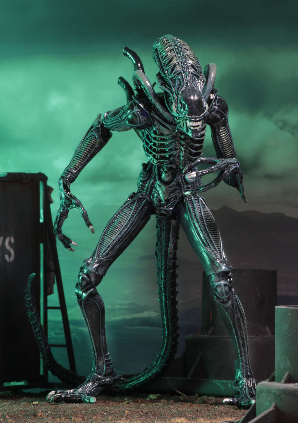 NECA Alien 1986 Ultimate Aliens Warrior (Blue Version)