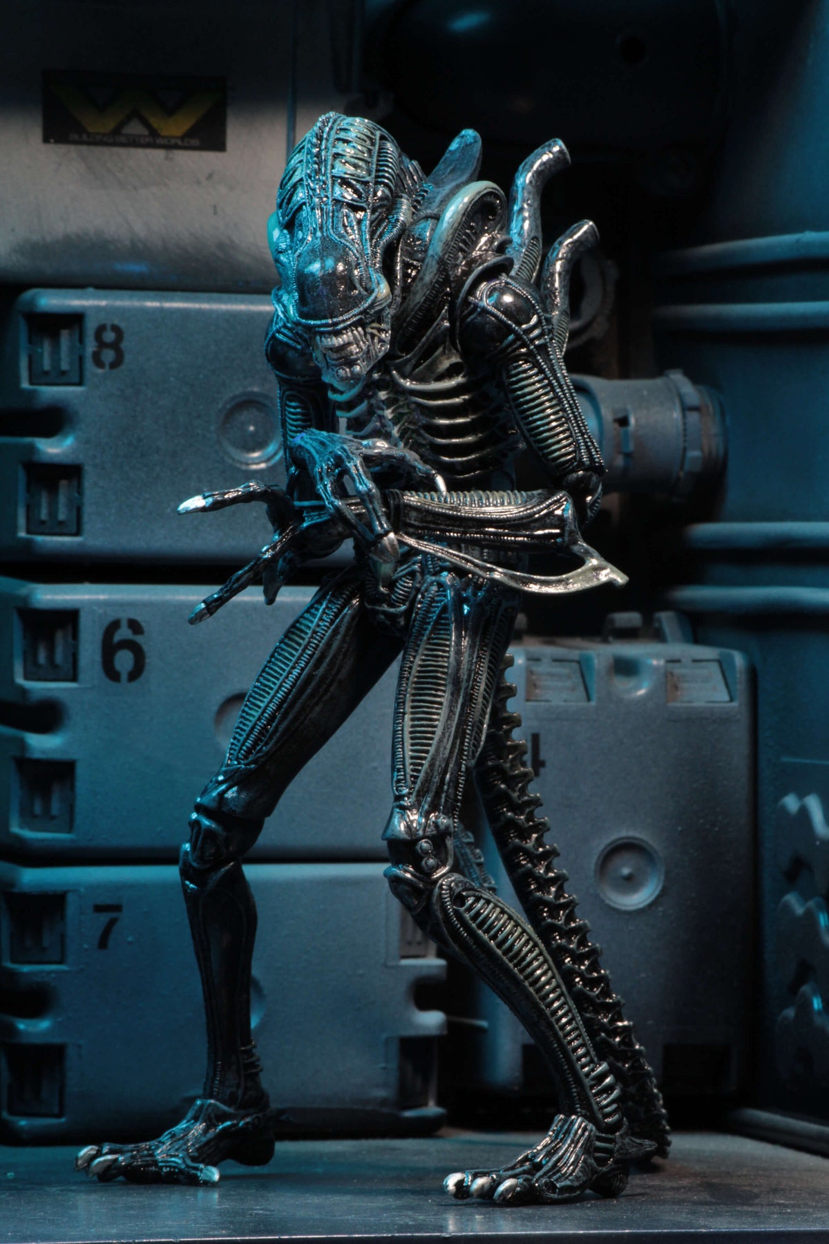 NECA Alien 1986 Ultimate Aliens Warrior (Blue Version)