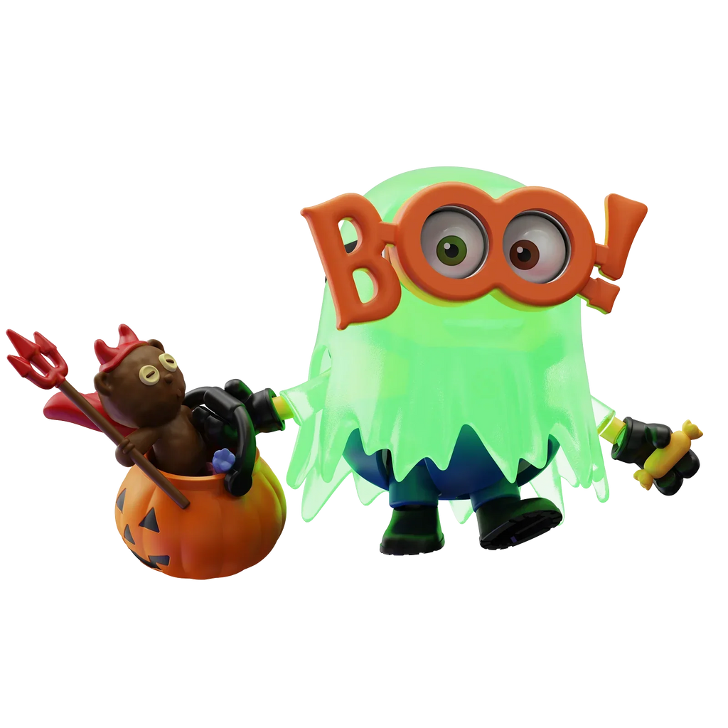 Blokees Minions Mokoo 03 Belloween (Box of 6 Individually Boxed)