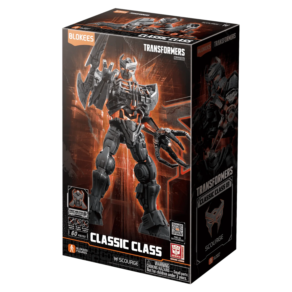 Blokees Transformers Classic Class 03 Scourge (Rise of the Beasts)