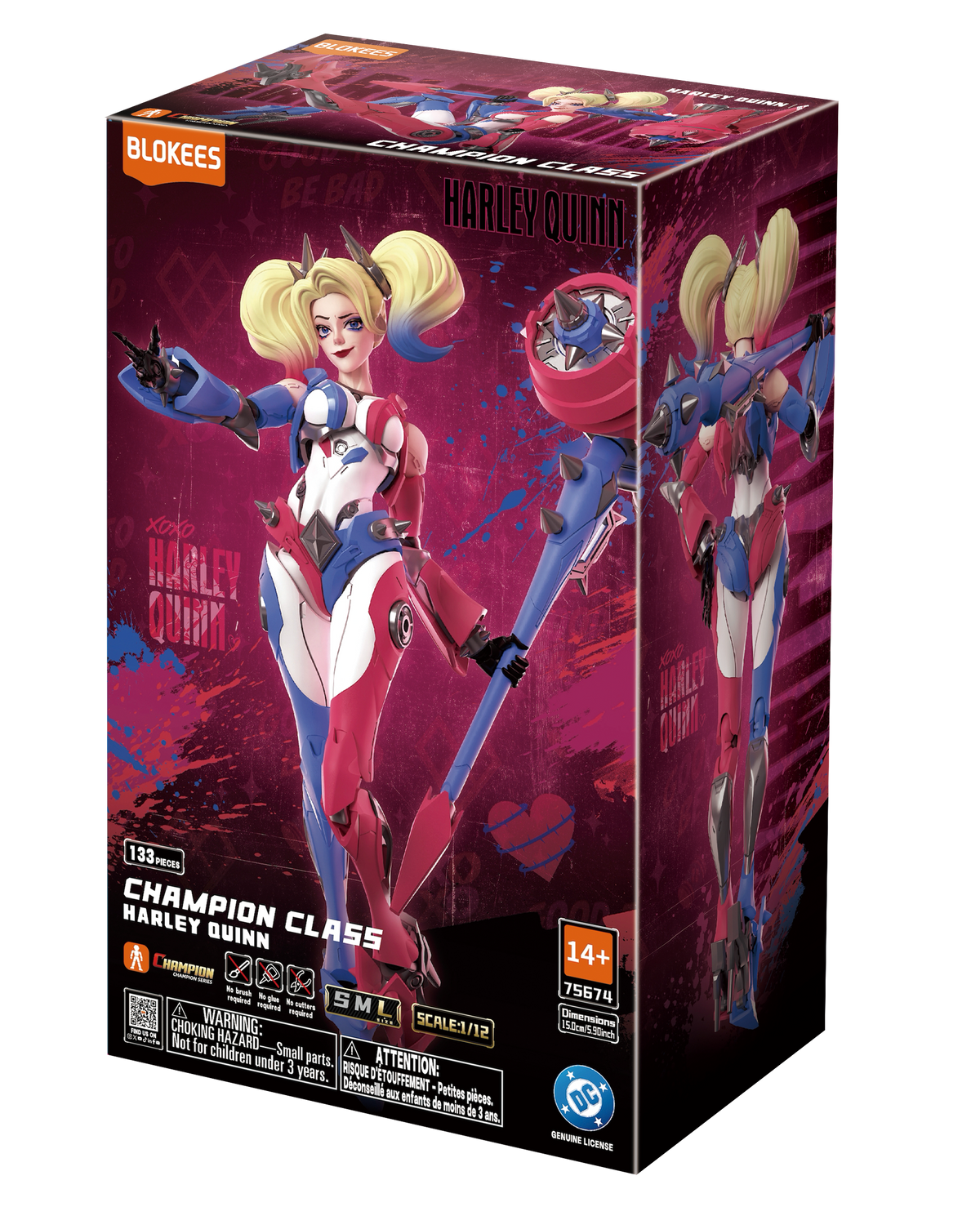 Blokees DC Champion Class 04 Harley Quinn