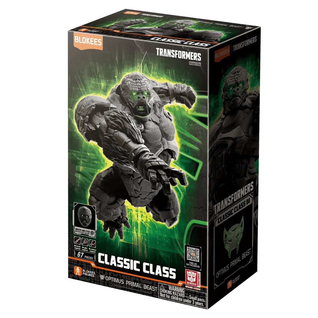 Blokees Transformers Classic Class 04 Optimus Primal Beast (Rise of the Beasts)