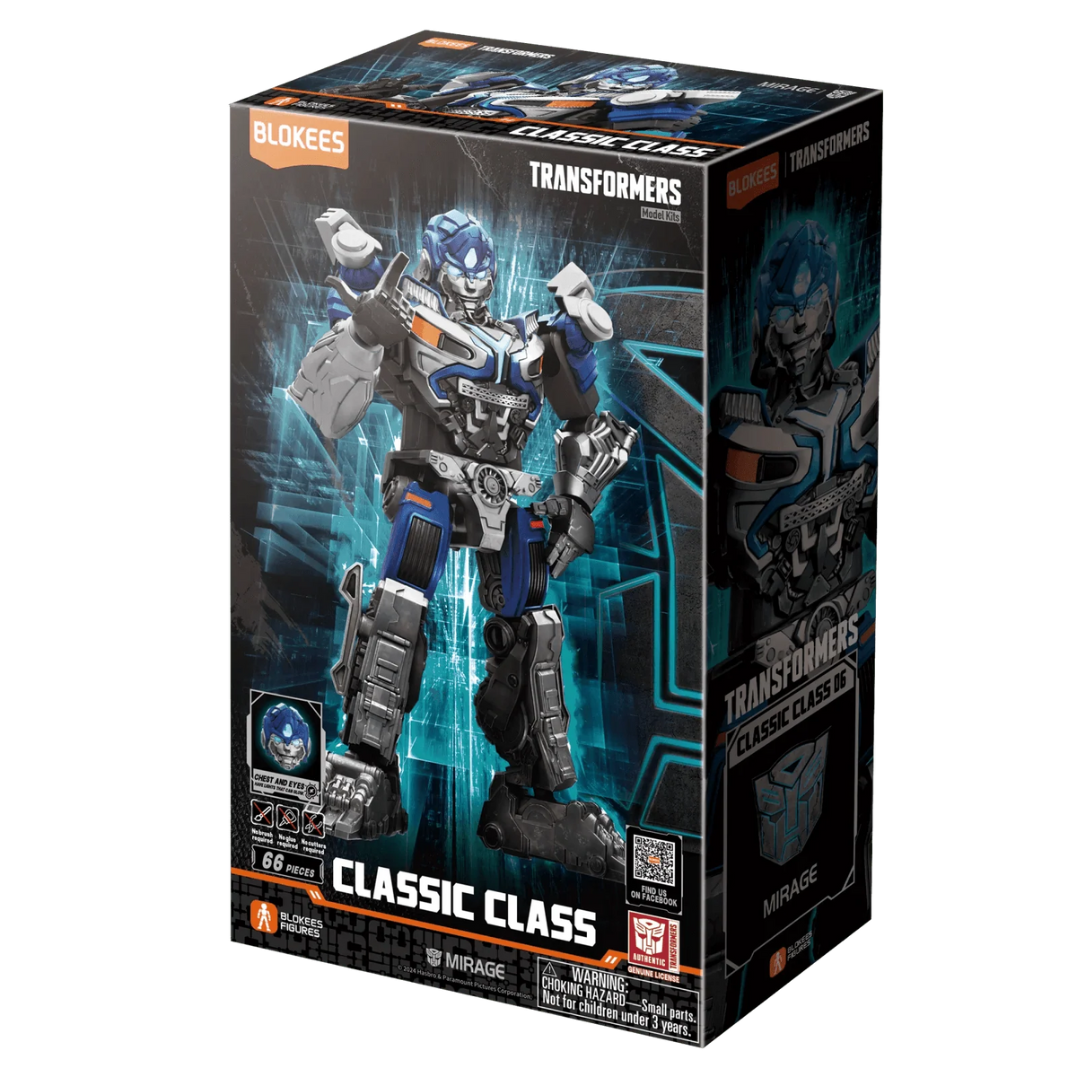 Blokees Transformers Classic Class 06 Mirage (Rise of the Beasts)