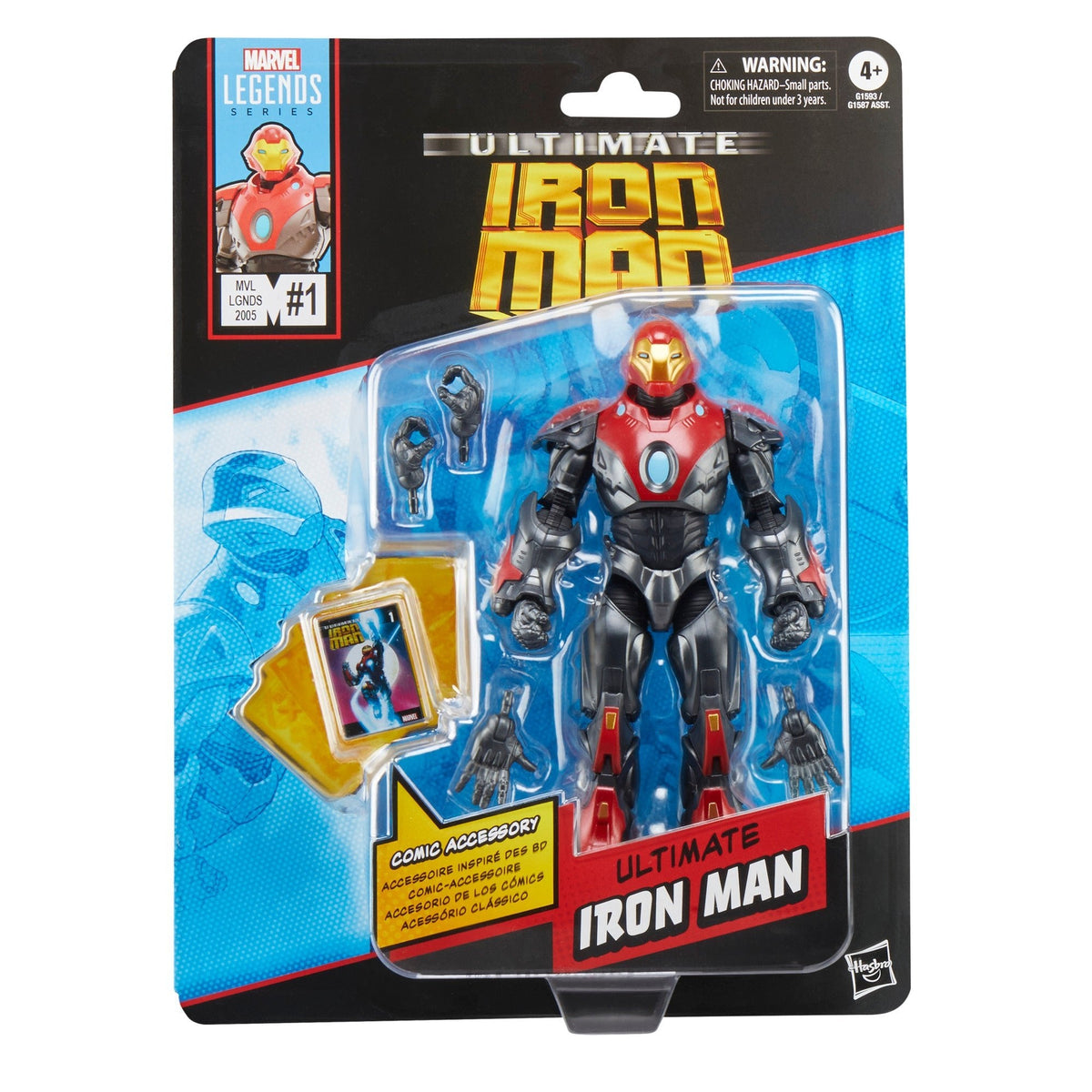 Marvel Legends Series Ultimate Iron Man (2005's Ultimate Iron Man #1 Mini-Comic)