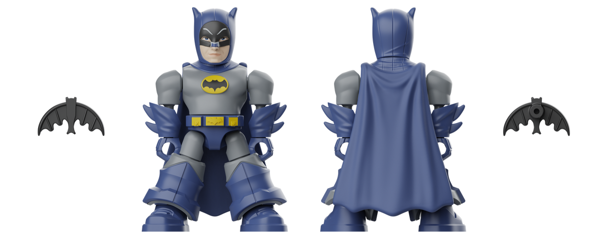 Blokees DC Defender Version 01: Legendary Batman Assemble (Box Of 12 Individually Boxed)