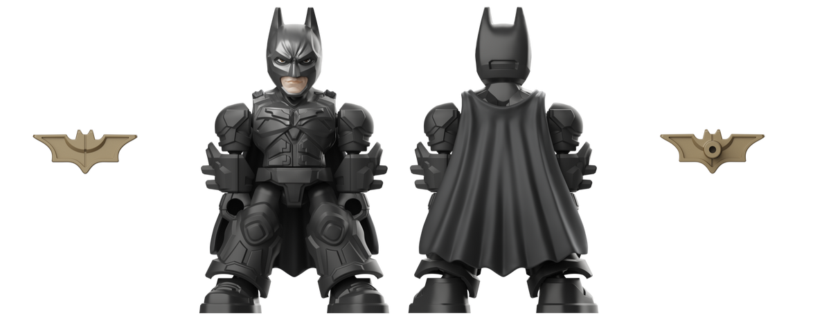 Blokees DC Defender Version 01: Legendary Batman Assemble (Box Of 12 Individually Boxed)