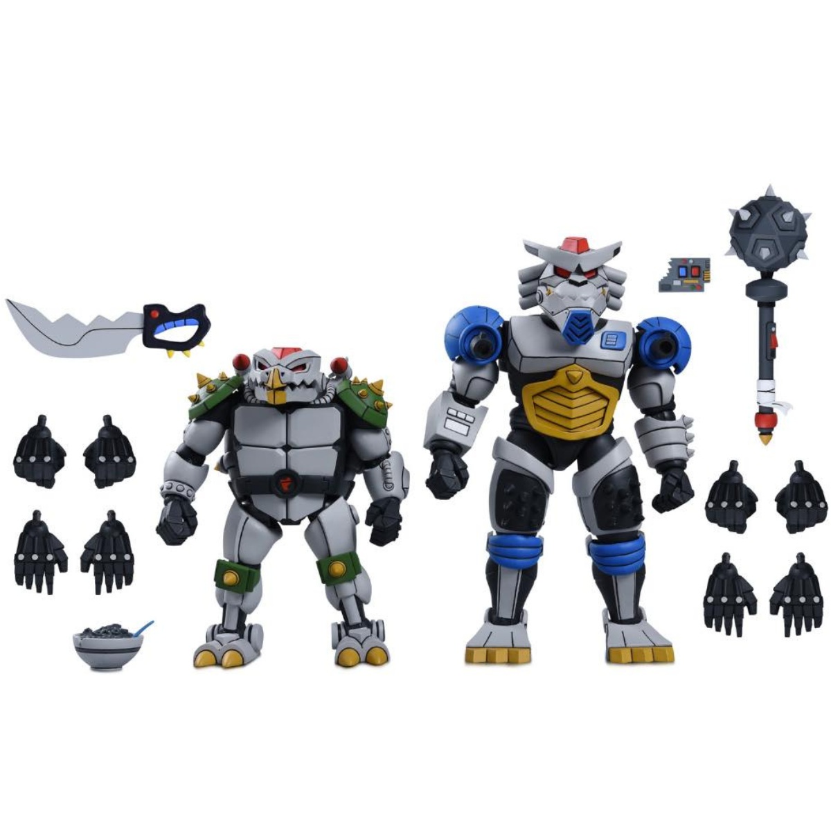 NECA Teenage Mutant Ninja Turtles Robo Tokka and Rahzar 2-Pack (1987 Cartoon)