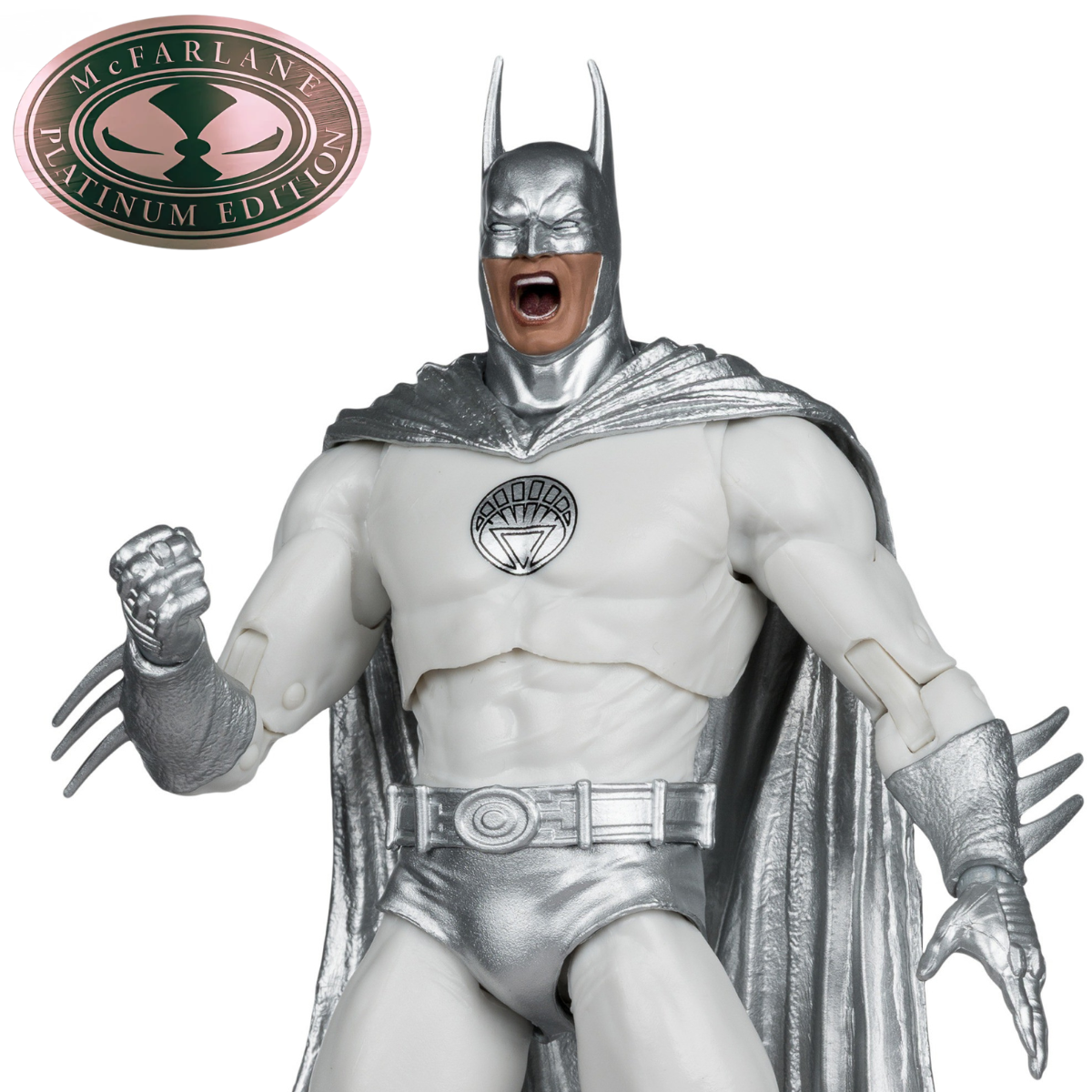 DC Multiverse Red Platinum Batman White-Lantern Batman (Brightest Day)