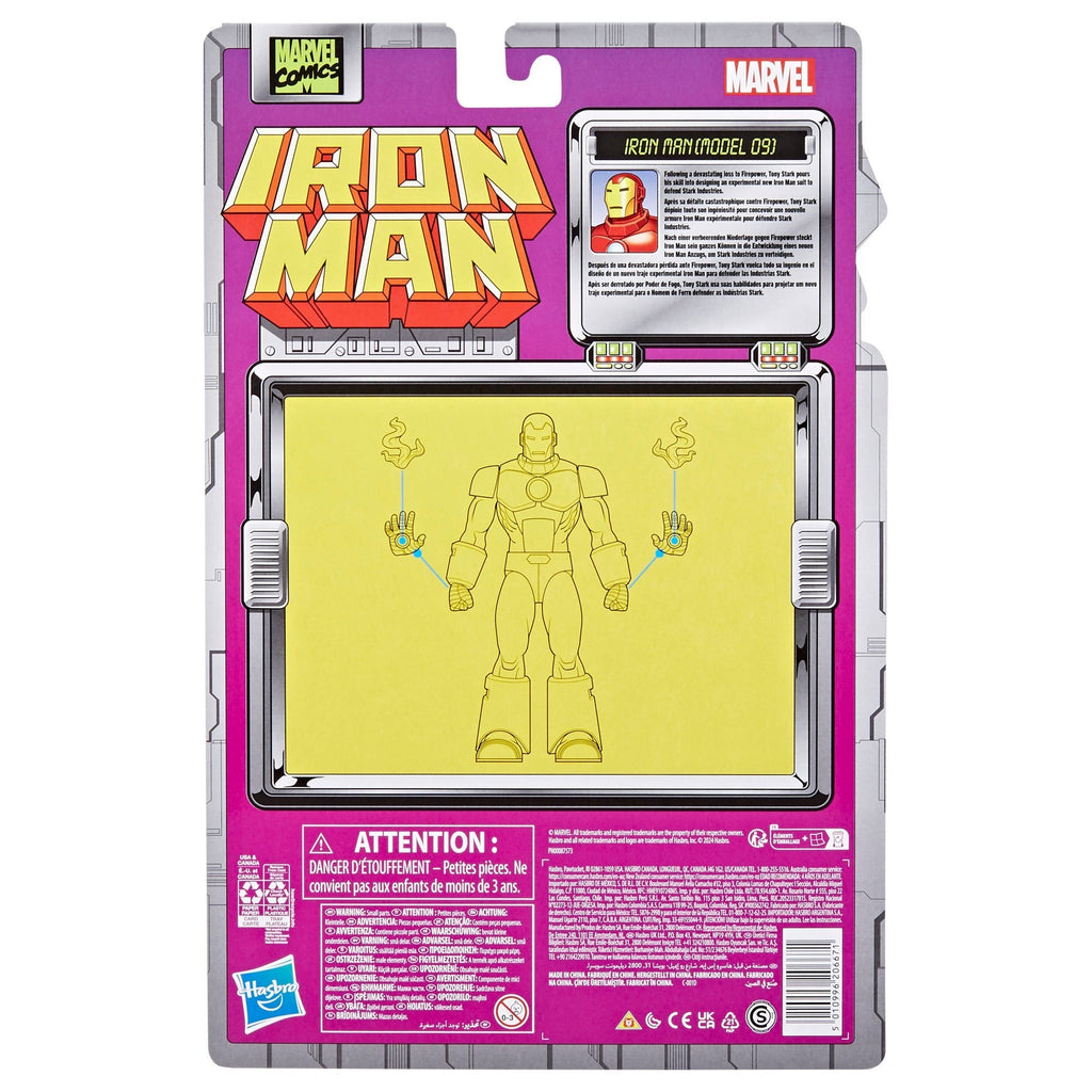 Marvel Legends Iron Man Retro Collection Iron Man (Model 09)